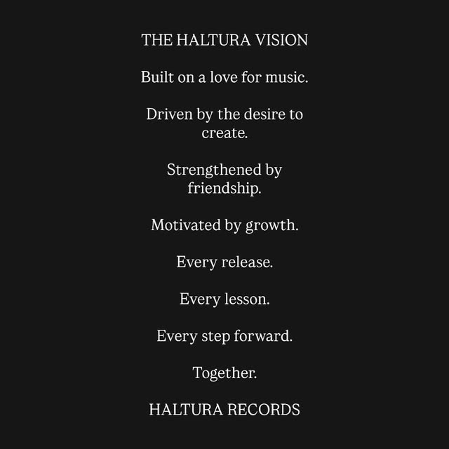 The Haltura Vision